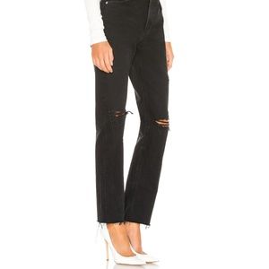 NWT AGOLDE Cherie High Rise Straight Jeans SIZE 25
